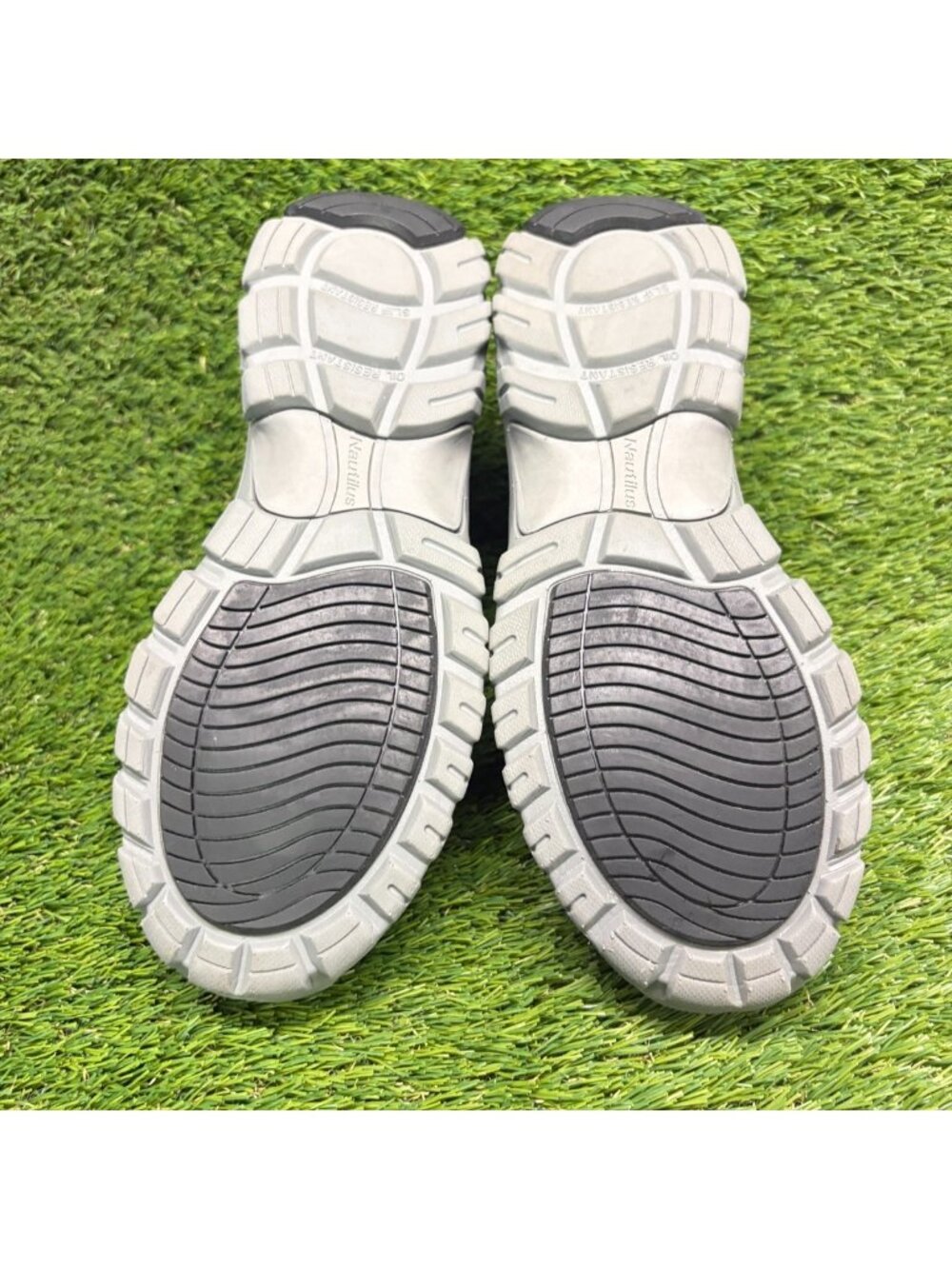 Nautilus Stratus Series Womens Size 8 Gray Black Composite Toe Safety Work Shoes - Picture 7 of 10